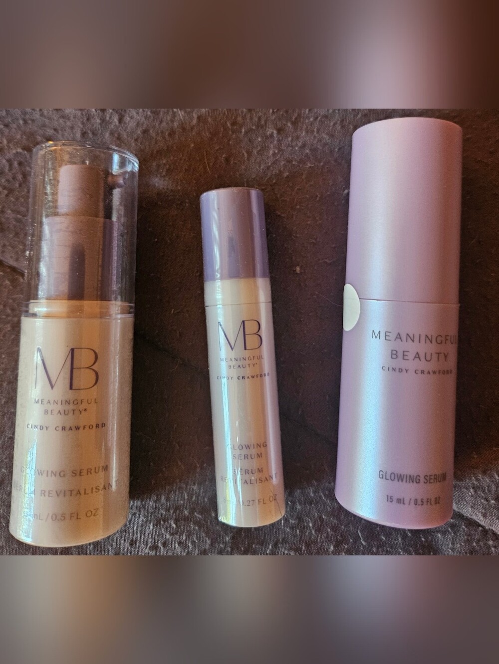 Meaningful Beauty Glowing Serum Primer - Lavender and Cream